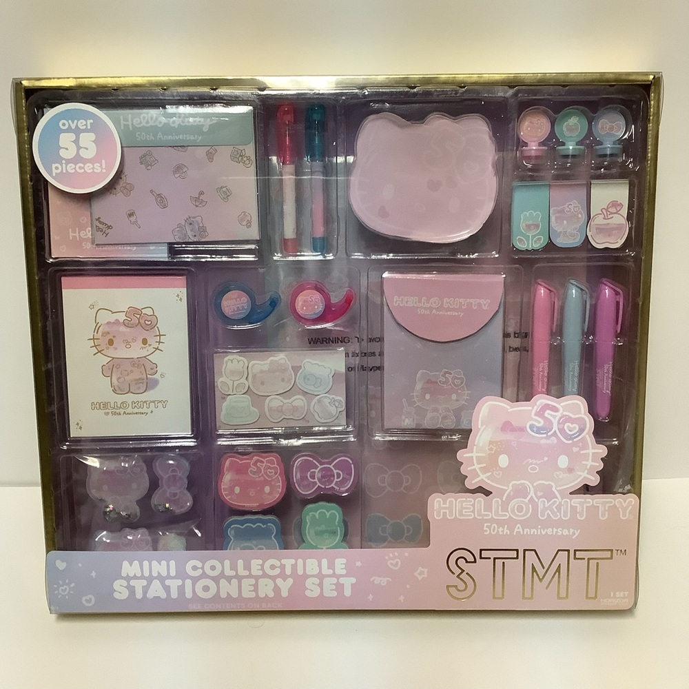 Hello Kitty 50th Anniversary Collectible Stationery Set